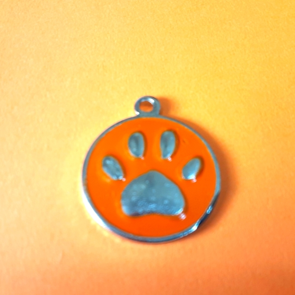 Pawprint Collar Tag